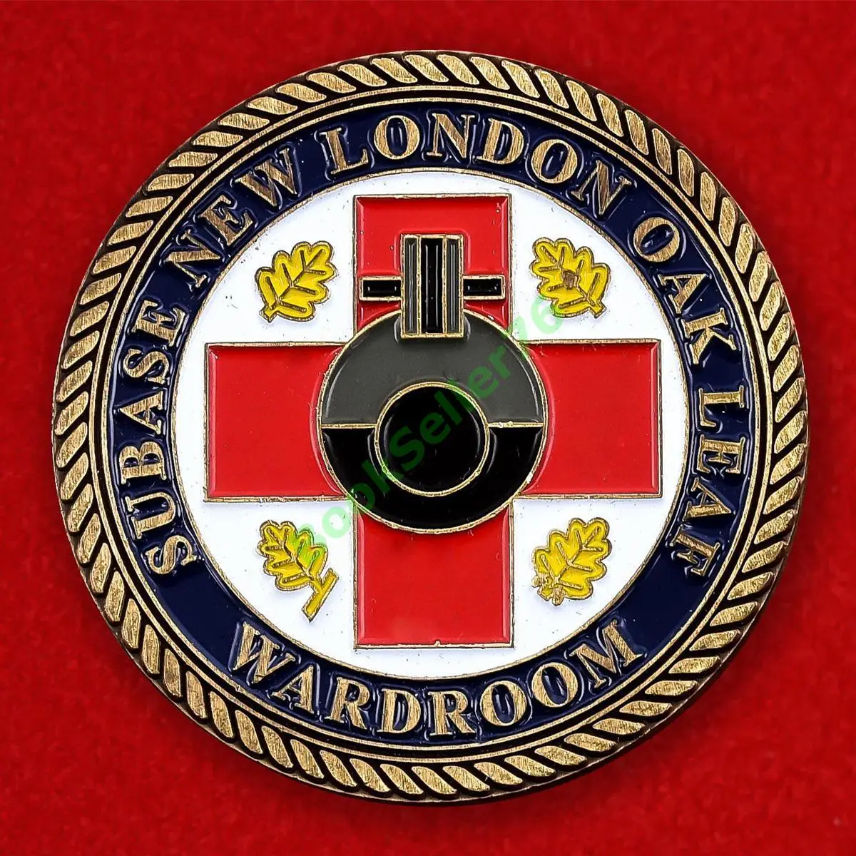 Челлендж коин Офицерам Медицинской лаборатории базы субмарин в Нью-Лондоне жетон 1