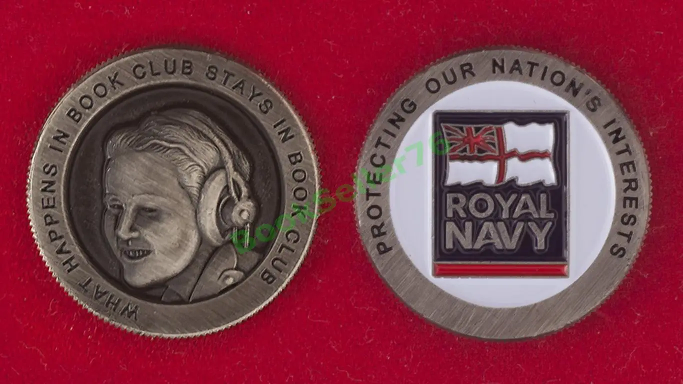 Челлендж коин Библиотеки Королевских ВМС Великобритании, жетон Англия 2