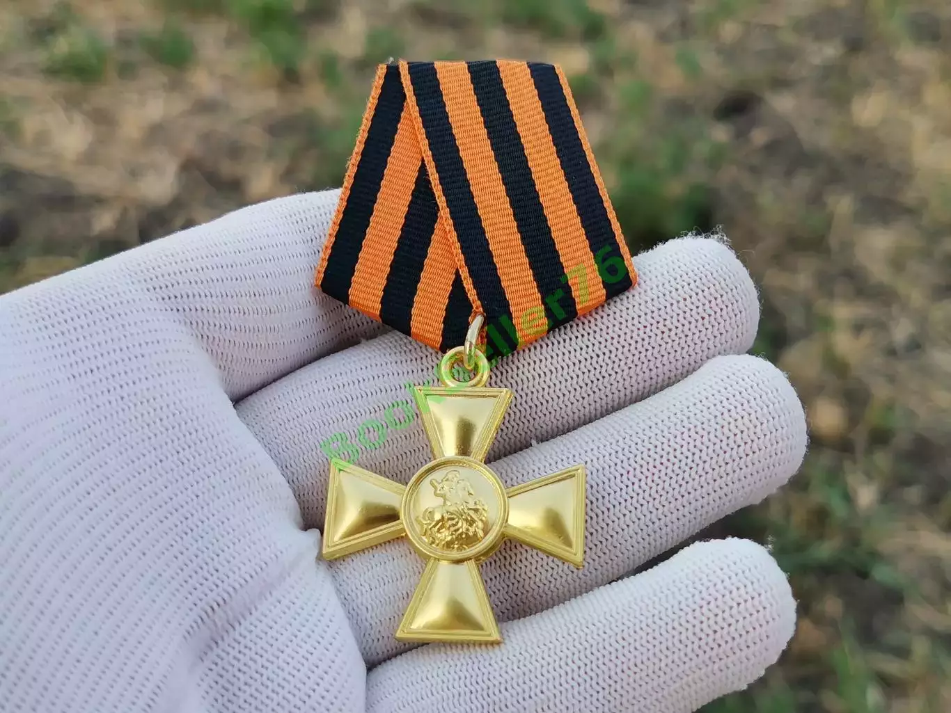 Знак отличия Военного ордена Георгиевский крест 1 ст. солдатский Царская Россия 5