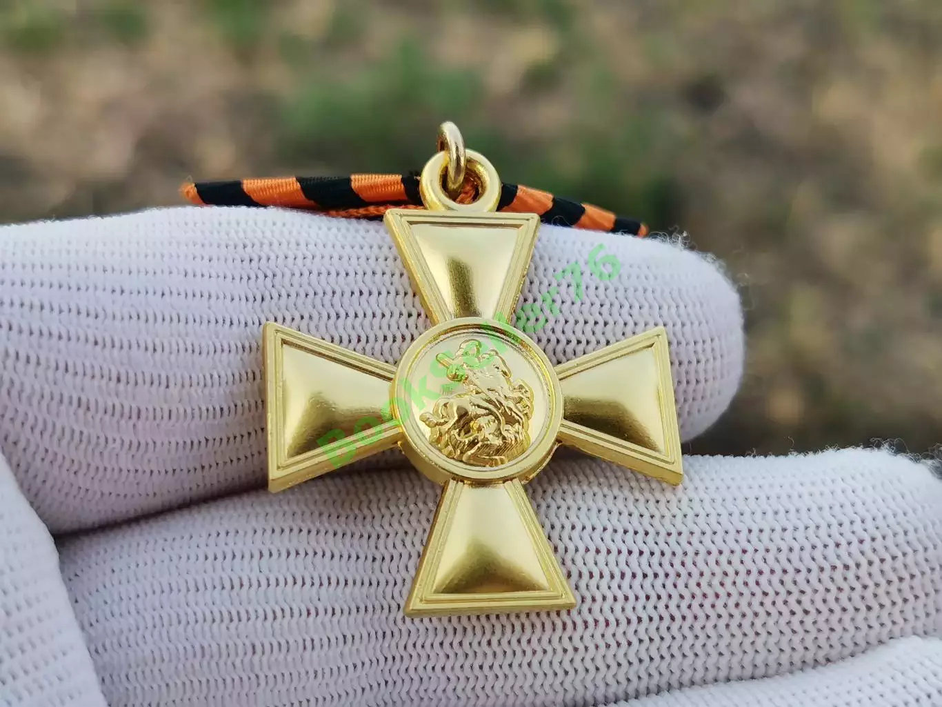 Знак отличия Военного ордена Георгиевский крест 1 ст. солдатский Царская Россия 6