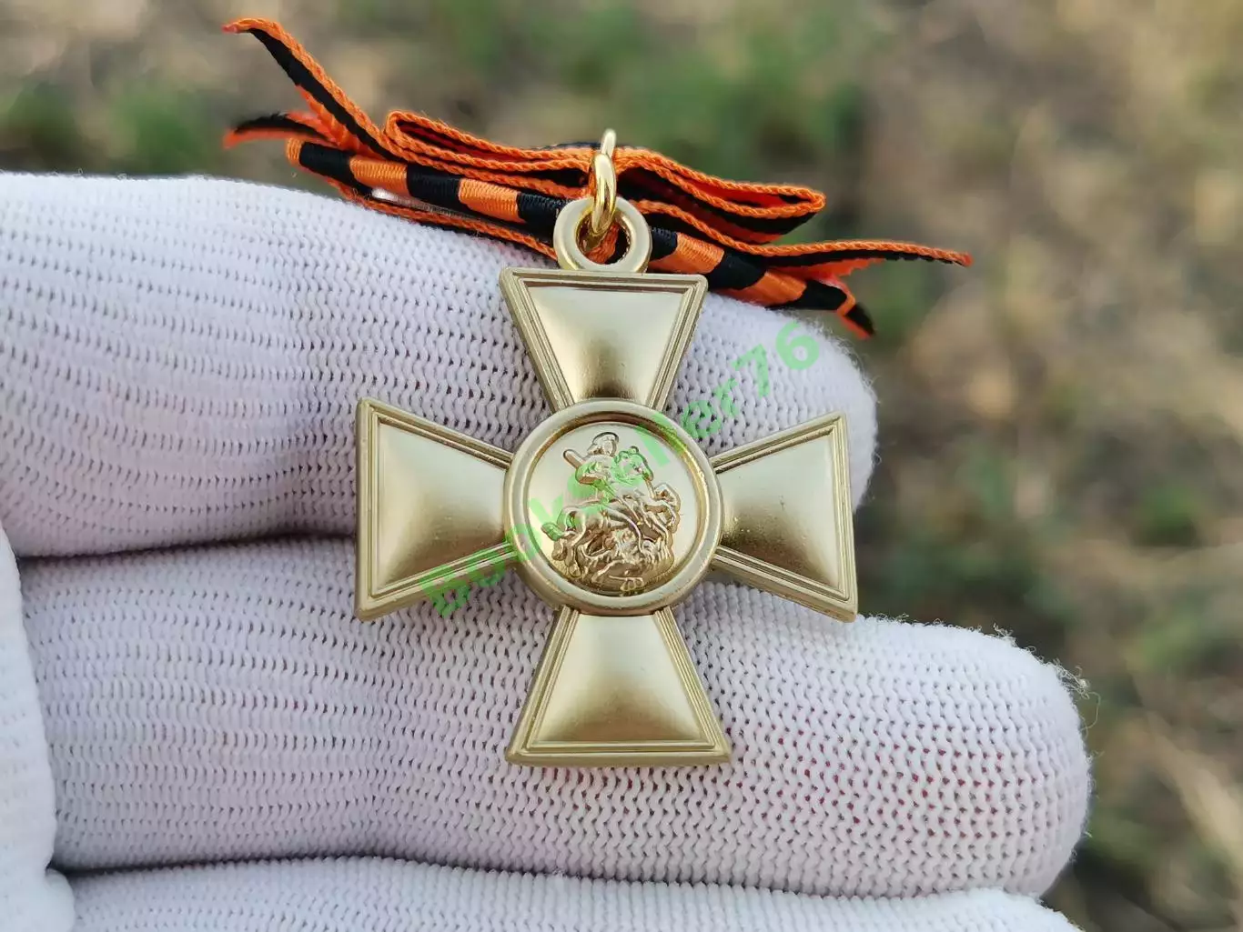 Знак отличия Военного ордена Георгиевский крест 1 ст. солдатский Царская Россия 7