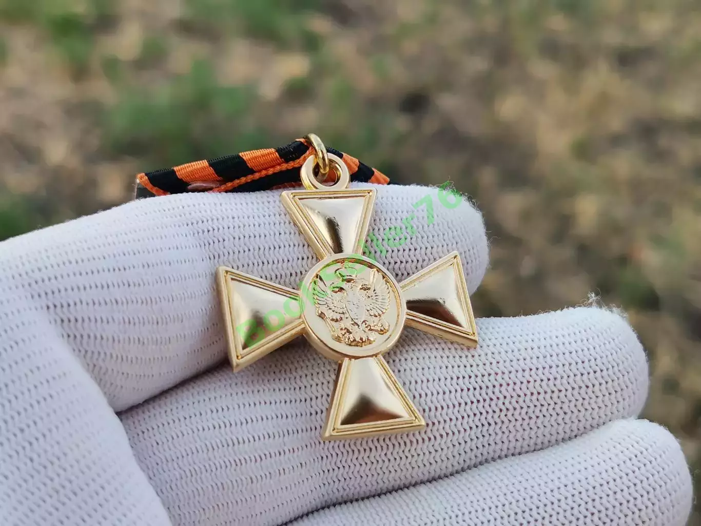 Георгиевский крест 1 степени для иноверцев, Царская Россия, муляж 7