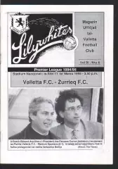 Валлетта-Цуриек 1995 чемпионат Мальты