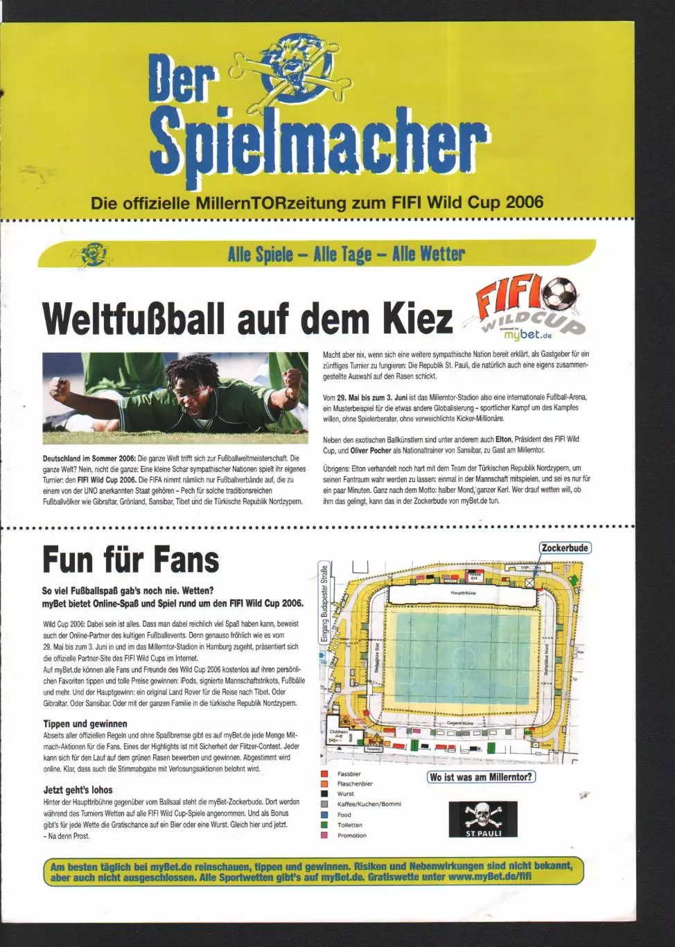 первенство непризнанных государств 2006 Занзибар, Тибет и др.