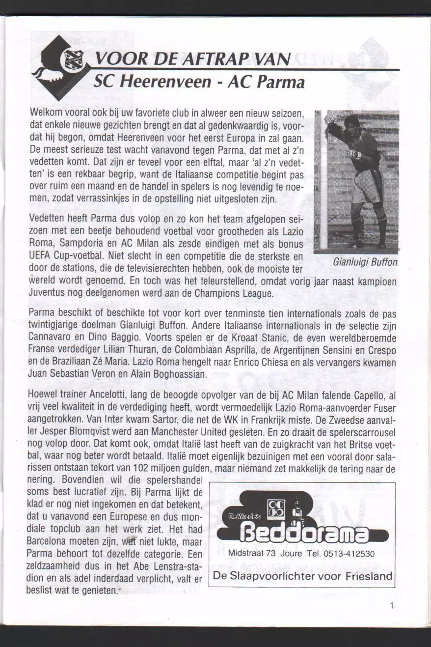 Херенвен - Парма 1997 1