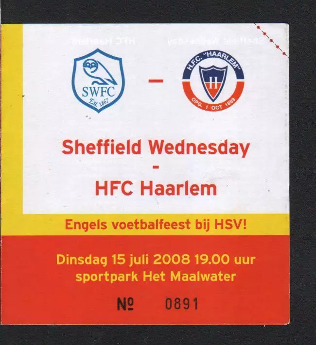 Шеффилд - Хаарлем 2008 (матч в Голландии)