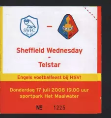 Шеффилд - Телстар 2008 (матч в Голландии)