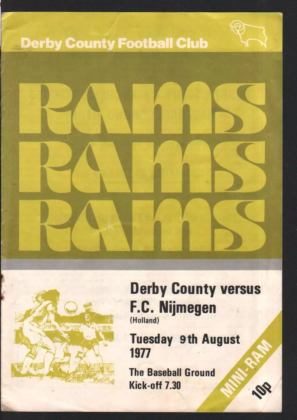 Дерби Каунти - Ниймеген 1977