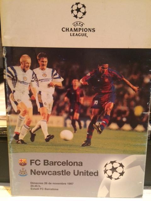 Барселона - Ньюкасл Лига чемпионов 1997 /1998