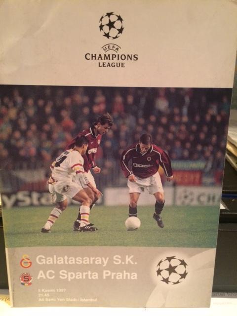 Галатасарай - Спарта Прага Лига чемпионов 1997 /1998