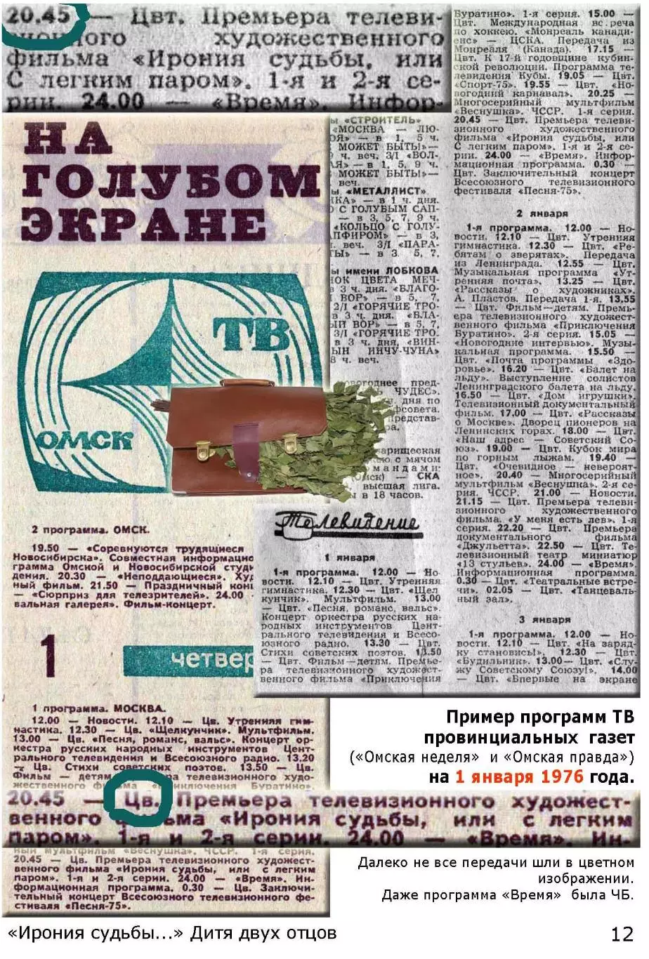 Ирония судьбы,.. Дитя двух отцов К юбилею фильма +автограф автора 3