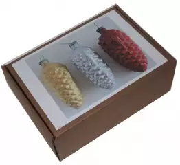 Ёлочные игрушки СССР шишки-гиганты