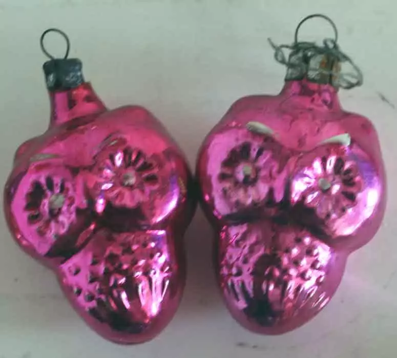 Ёлочные игрушки СССР сова 2