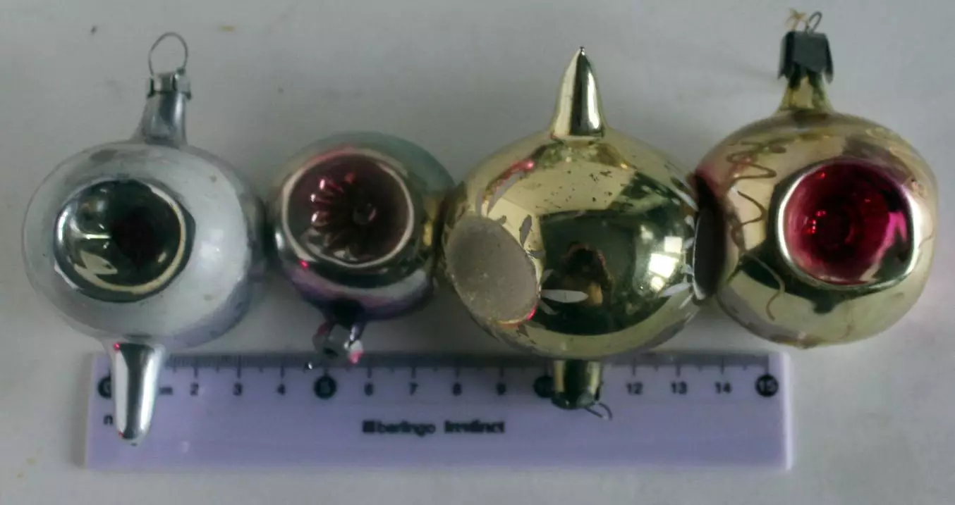 Ёлочные игрушки СССР прожектор 6