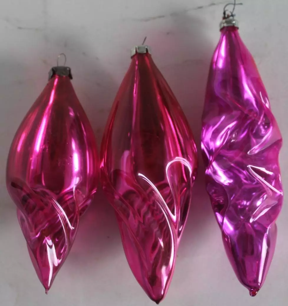 Ёлочные игрушки СССР сосулька