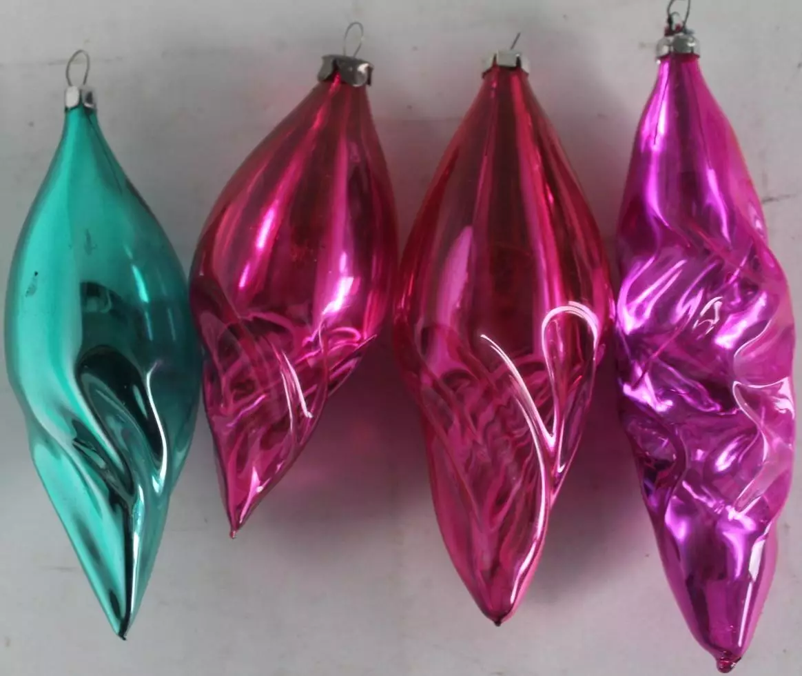 Ёлочные игрушки СССР сосулька 1