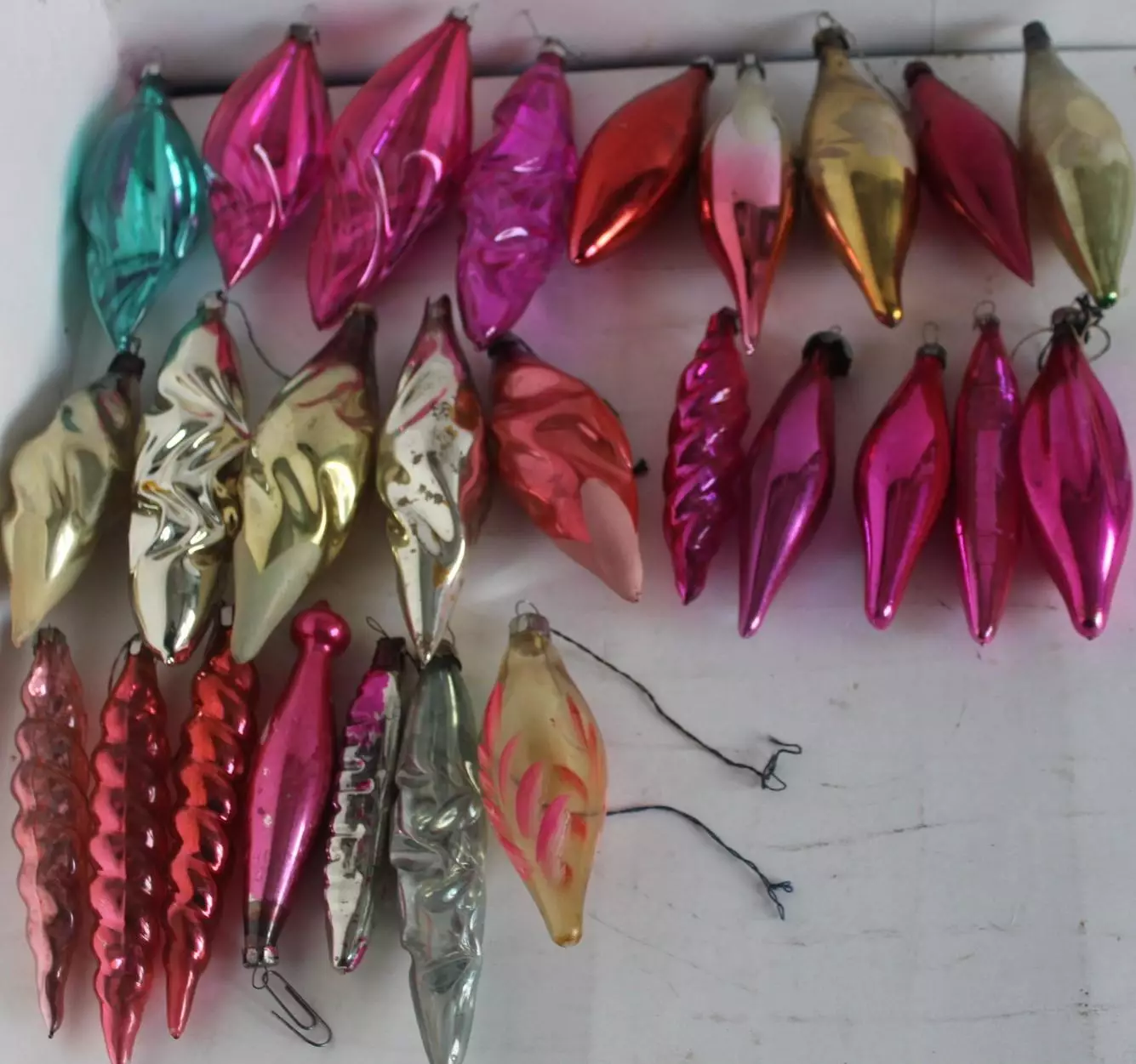 Ёлочные игрушки СССР сосулька 6