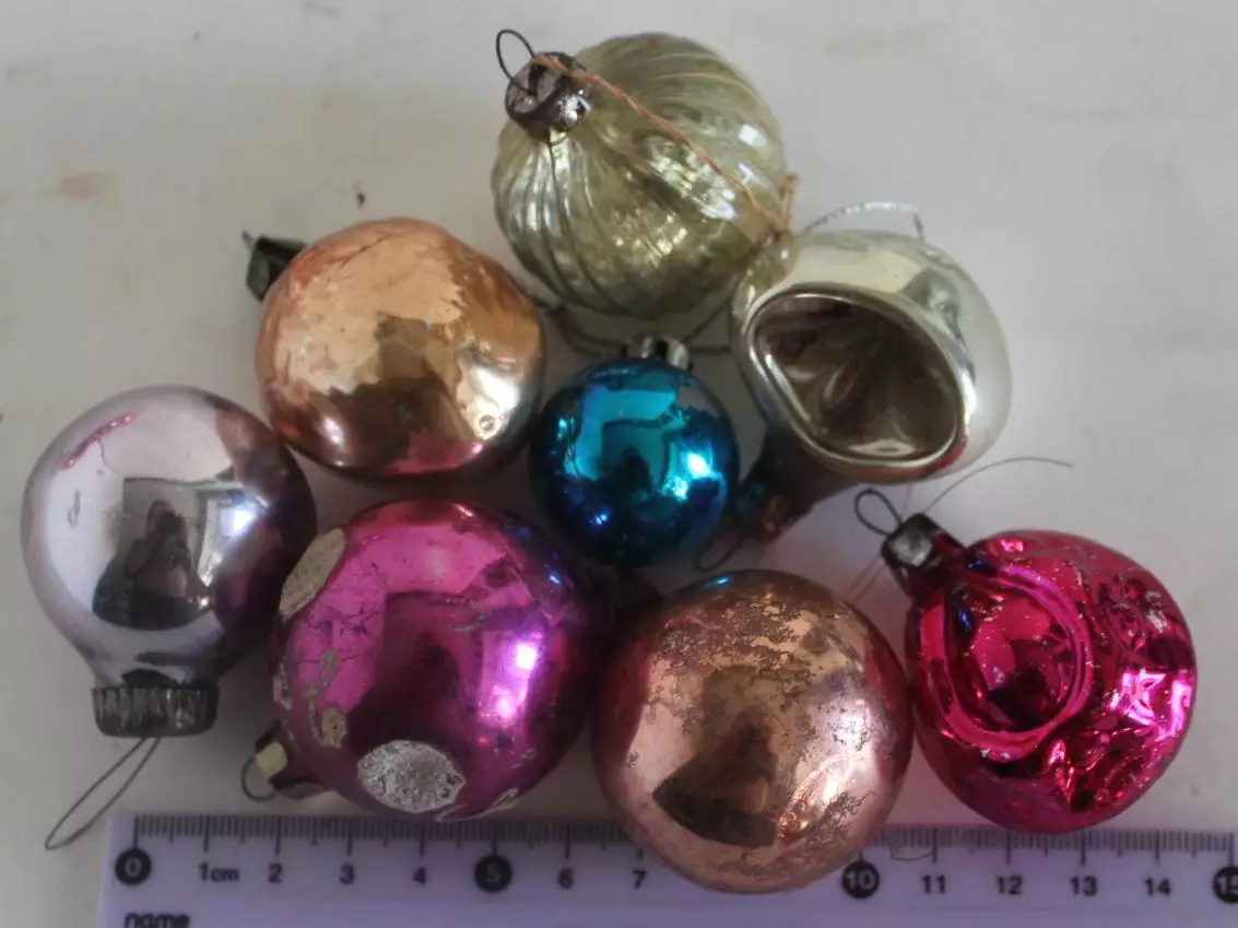 Ёлочные игрушки СССР мини