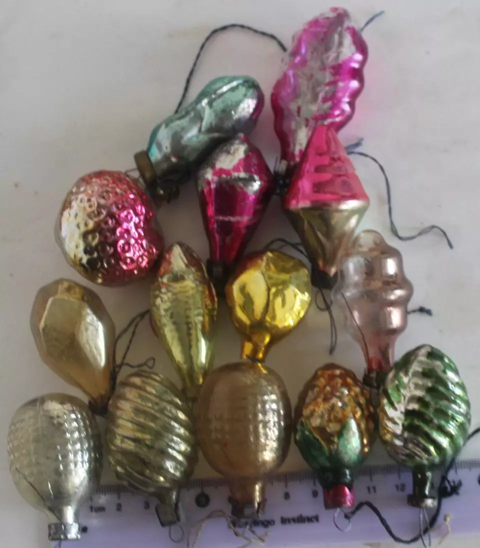 Ёлочные игрушки СССР мини 4