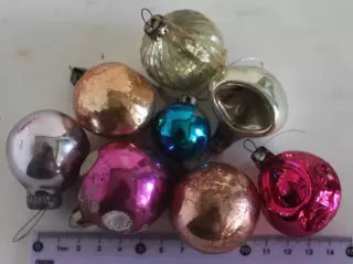 Ёлочные игрушки СССР мини