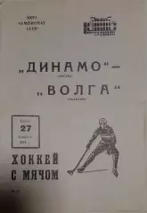 Динамо(Москва)-Волга(Ульяновск) 27.02.1974