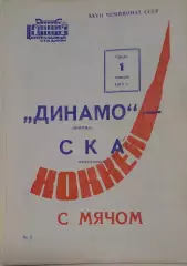 Динамо(Москва)-СКА(Свердловск) 01.01.1975