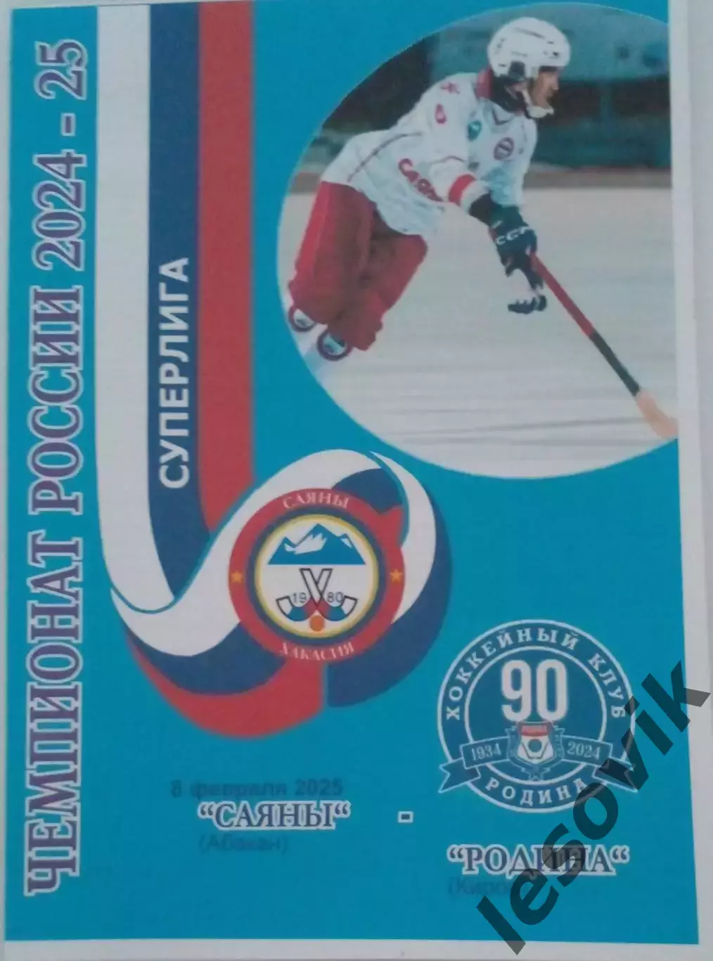 Саяны(Абакан)-Родина(Киров) 08.02.2025 Суперлига 24/25
