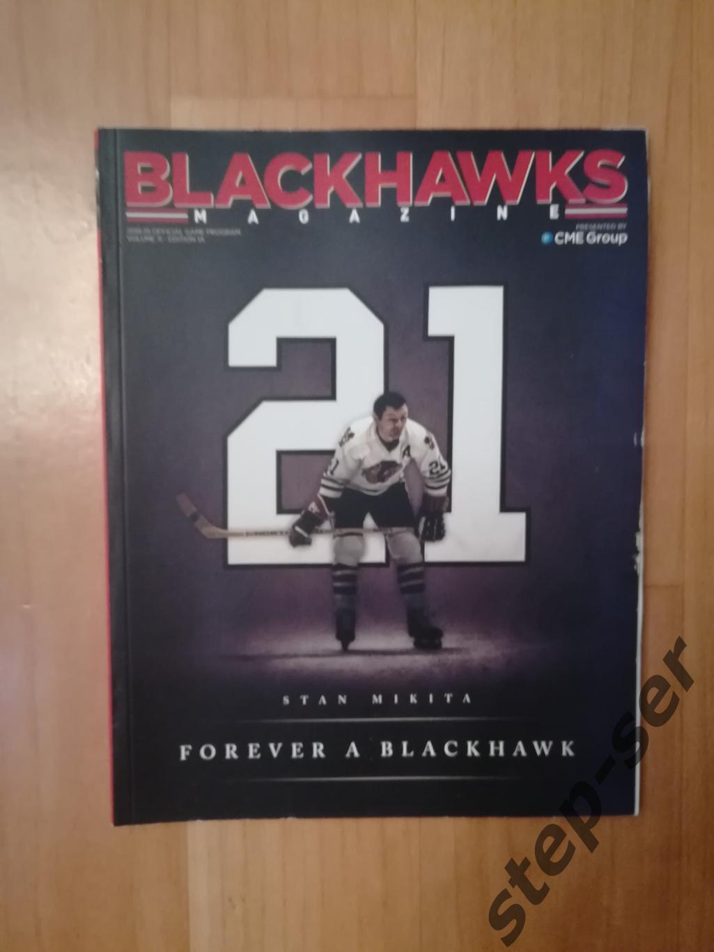 Blackhawks 2018-2019 official game program