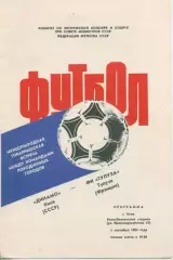 Динамо Киев - ФК Тулуза,Франция - 5.09.1984. МТМ.