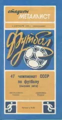 Металлист Харьков - Динамо - Тбилиси - 1984