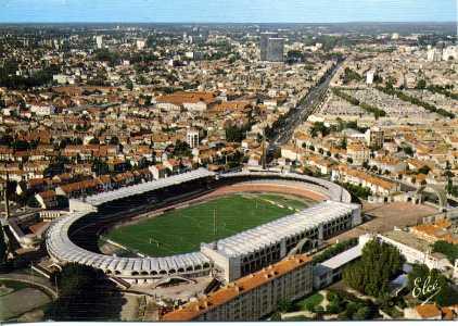 Франция - France - Bordeaux - Vue Generale du Stade Municipal