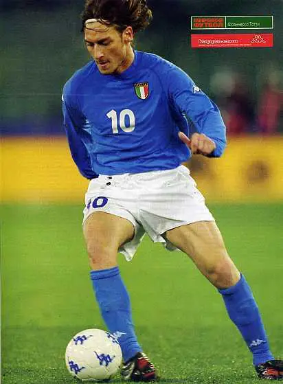 Франческо Тотти. Сборная Италии.