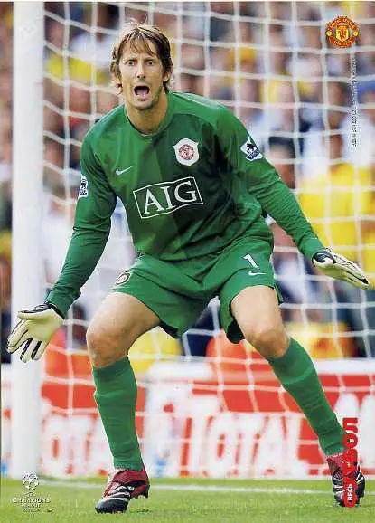 Эдвин Ван дер Сар. Манчестер Юнайтед (Англия).