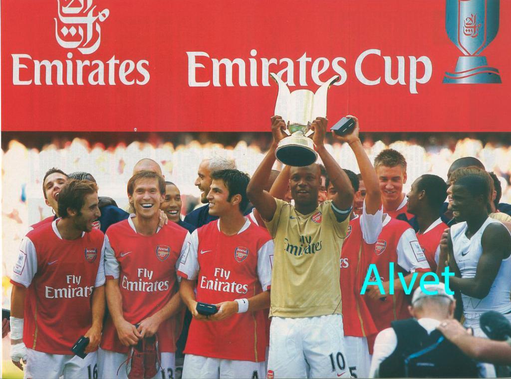 Постер - Арсенал, Лондон, Англия - Обладатель Кубка Emirates - 2007