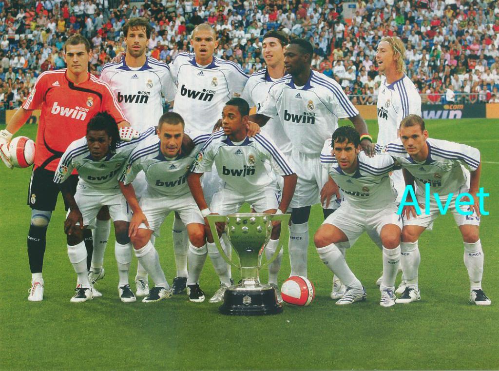 Постер - Реал, Мадрид - 2007/08
