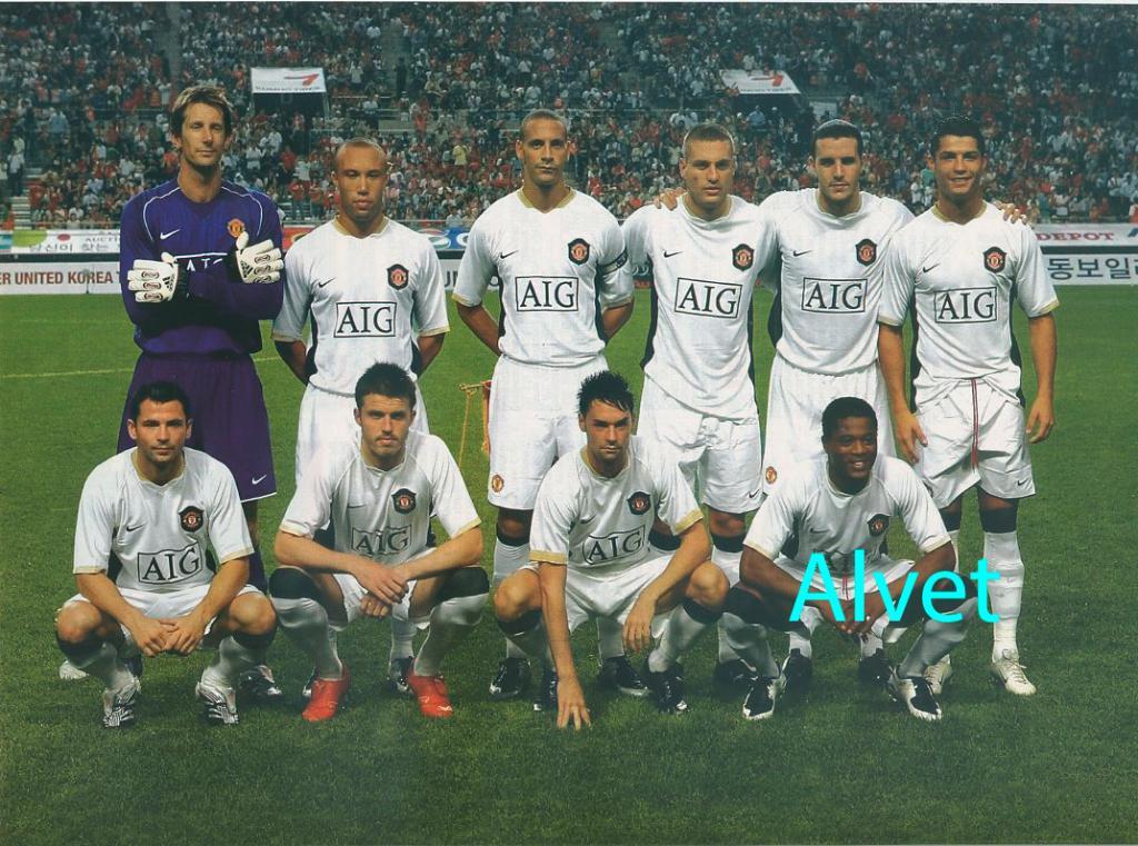 Постер - Манчестер Юнайтед. Англия - 2007/08