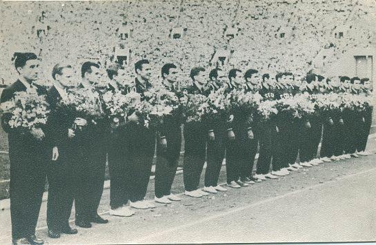 Фото-открытка из набора сб.СССР по футболу.(2)