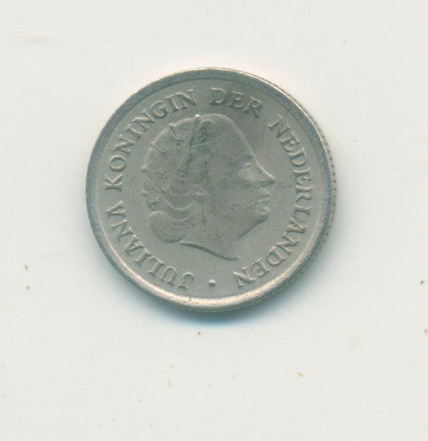 10 центов. 1962 г. Нидерланды. 1