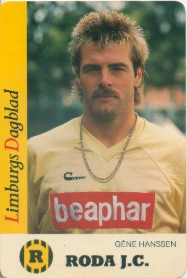 Рода Керкраде, Нидерланды 1988/89, открытки - тренеры, игроки клуба (27 шт.) 7