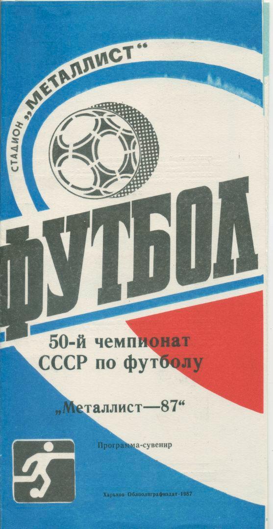 Металлист Харьков - 1987