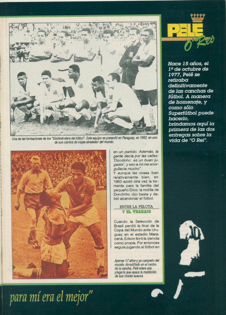 Спец выпуск журнала Super Futbol о Пеле, Бразилия. 3