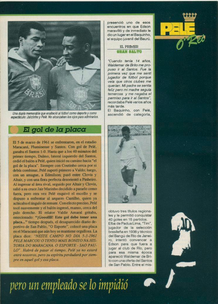 Спец выпуск журнала Super Futbol о Пеле, Бразилия. 5