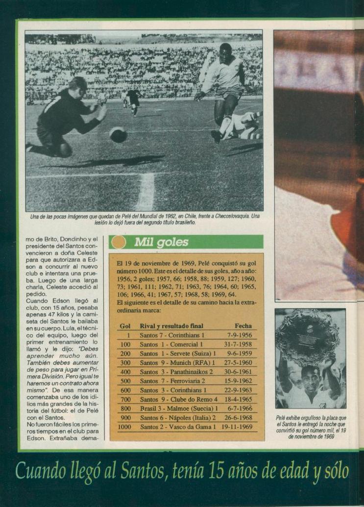 Спец выпуск журнала Super Futbol о Пеле, Бразилия. 6