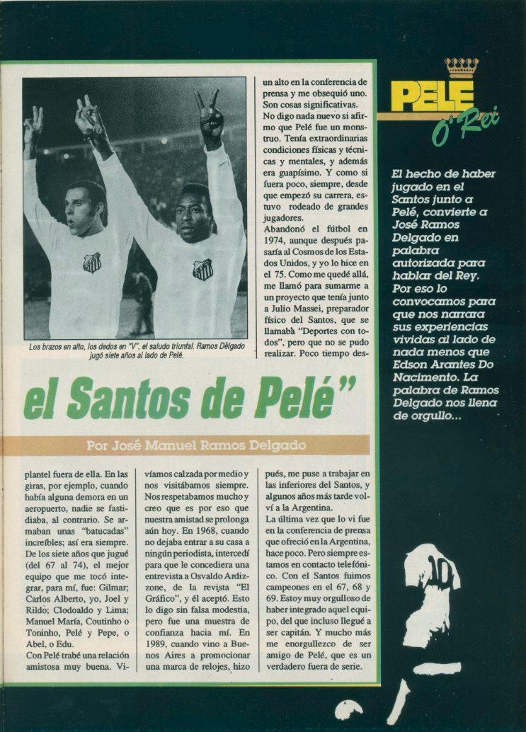 Спец выпуск журнала Super Futbol о Пеле, Бразилия (продолжение) 1