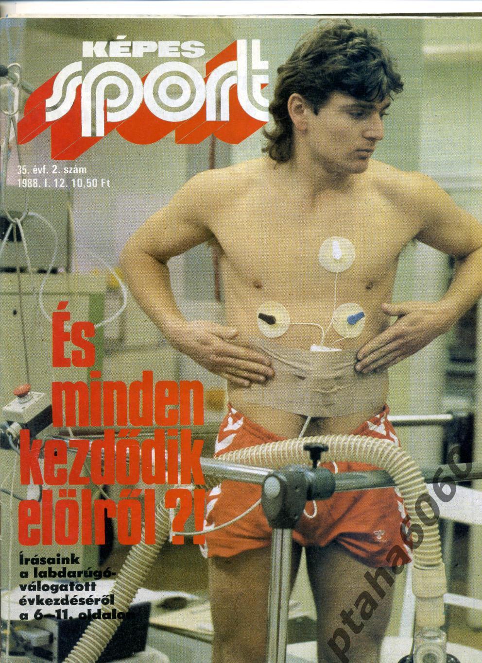 КЕПЕШ СПОРТ-Спортивный журнал Венгрия- №2-1988г