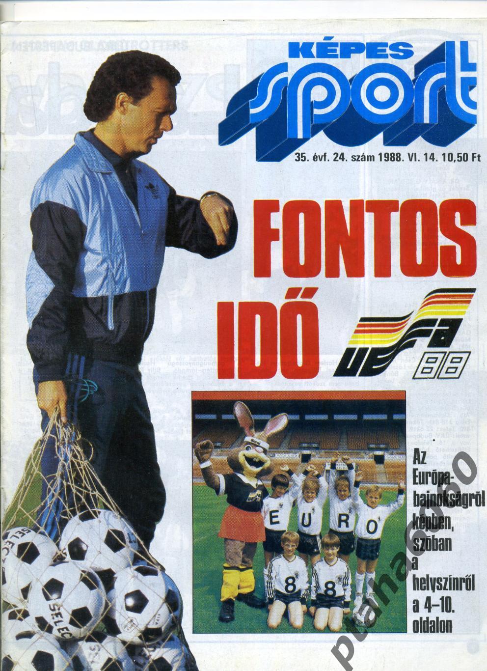 КЕПЕШ СПОРТ-Спортивный журнал Венгрия- №24 1988г