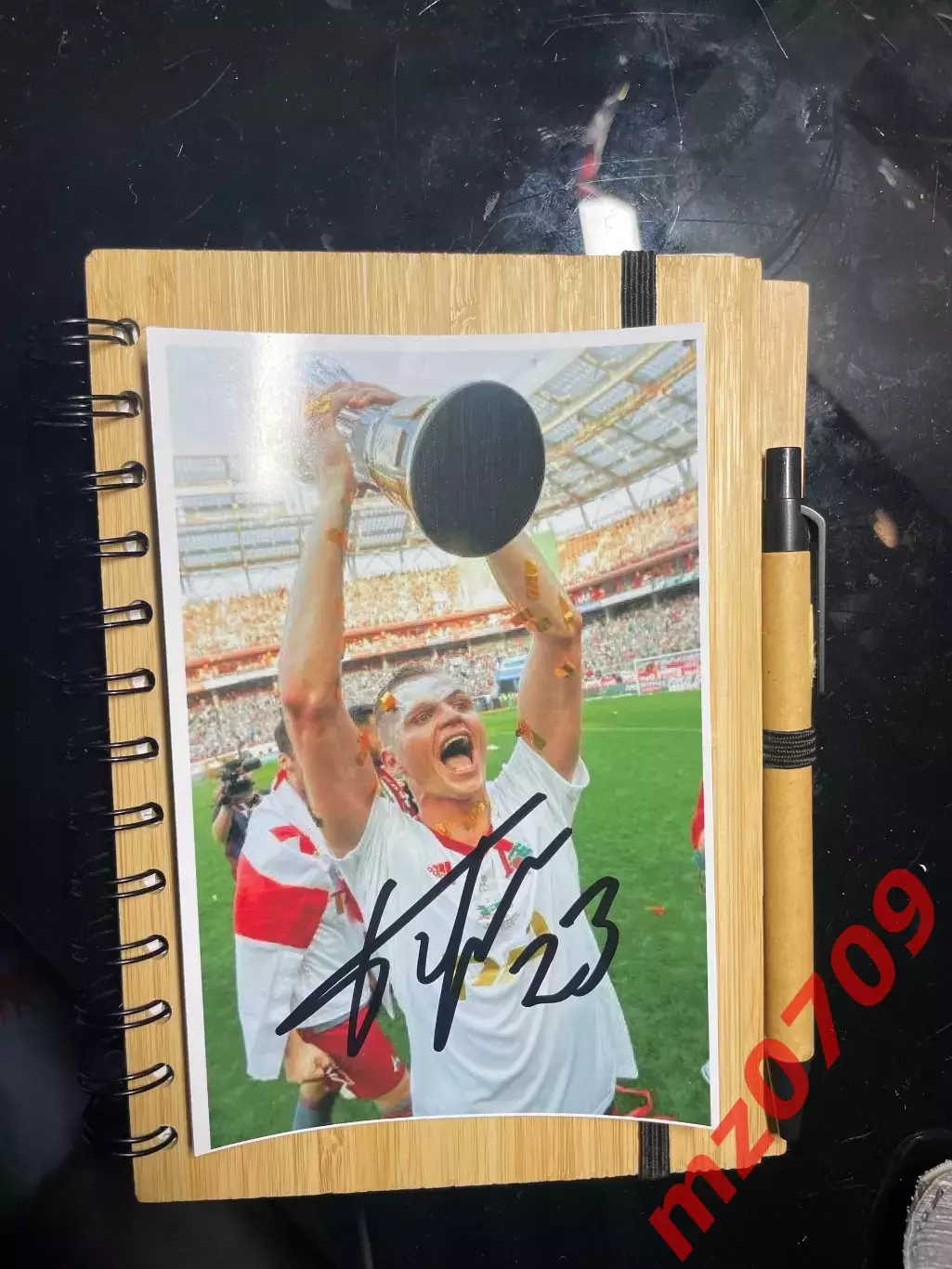 Автограф Дмитрий Тарасов томь москва локомотив рубин Россия