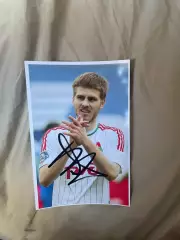 Автограф Арсений Логашов Россия анжи химки локомотив тосно балтика