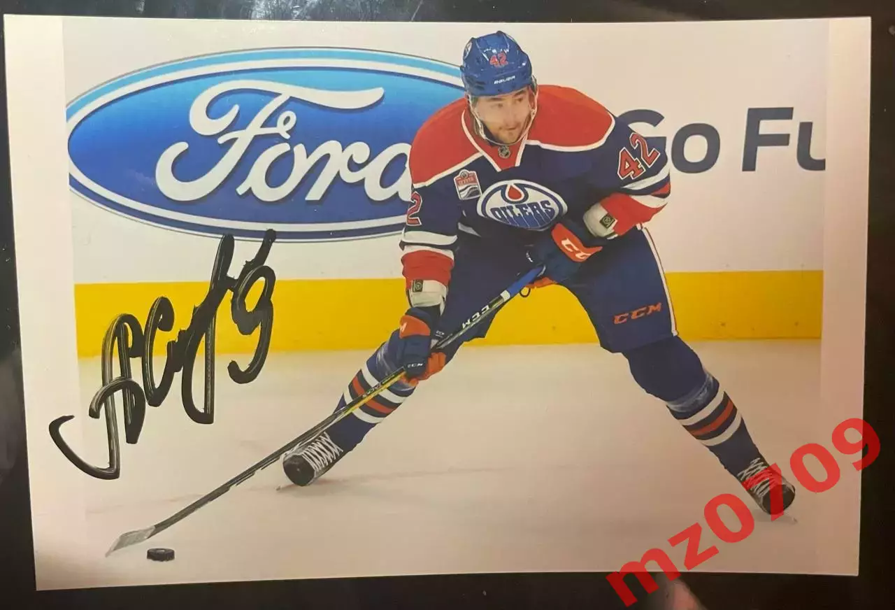 хоккей. Автограф Антон Слепышев салават юлаев металлург цска динамо Россия