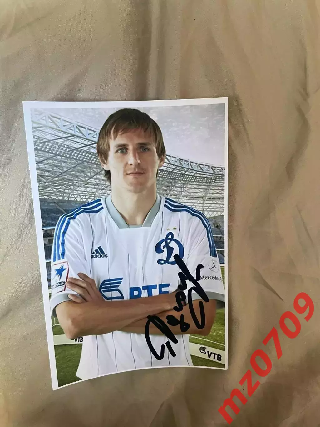 футбол. Автограф Владимир Дядюн рубин динамо ростов томь балтика химки факел